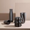 Vaso Rowan Tortora Ceramica Stampata In 3D Impermeabile