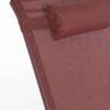 Poltrona Dondolo Con Piedi Demid Rosso Pepper