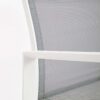 Salotto Kallen Bianco Set 4 Pezzi In Alluminio E Textilene
