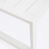 Salotto Kallen Bianco Set 4 Pezzi In Alluminio E Textilene