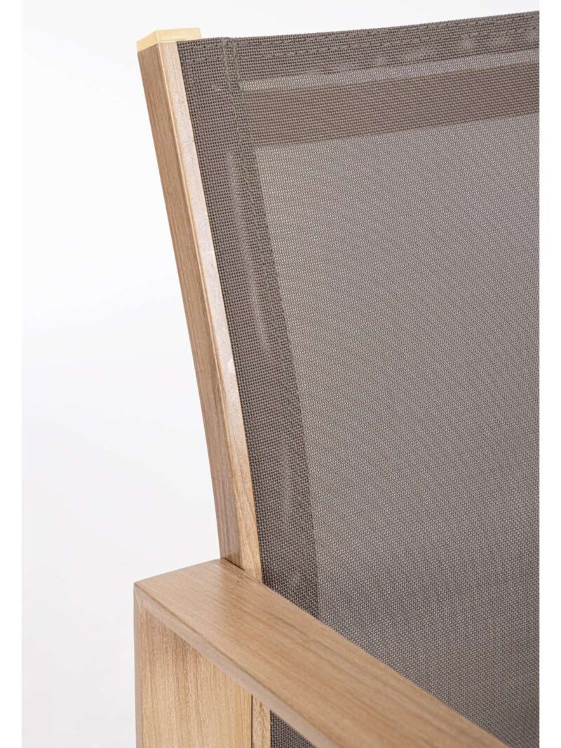 Salotto Kallen Naturale Set 4 Pezzi In Alluminio