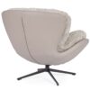 Poltrona Adinda Grigio Scuro/Tortora
