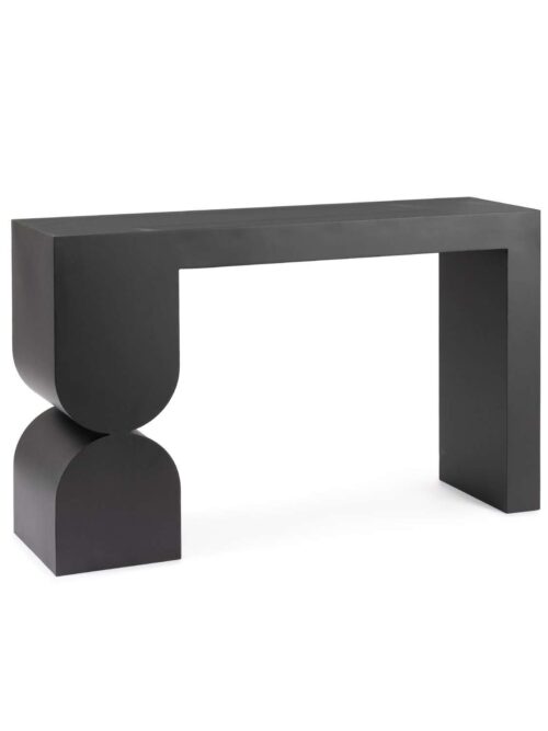 consolle moderna vetro e acciaio, mobile ingresso elegante, arredo eclettico sottile, consolle salvaspazio, tavolo vetro temperato, design minimalista moderno