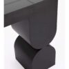 Consolle Moderna Vetro E Acciaio, Mobile Ingresso Elegante, Arredo Eclettico Sottile, Consolle Salvaspazio, Tavolo Vetro Temperato, Design Minimalista Moderno