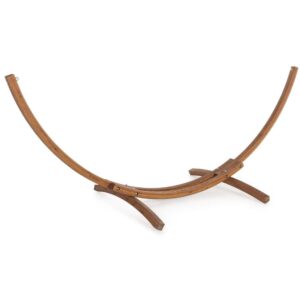 Supporto per amaca, Legno di larice, Ferramenta acciaio galvanizzato, Supporto amaca 100 kg, Supporto 316x119x125 cm, Supporto da esterno, Supporto per giardino, Supporto per terrazza, Montaggio facile, Accessorio per amaca