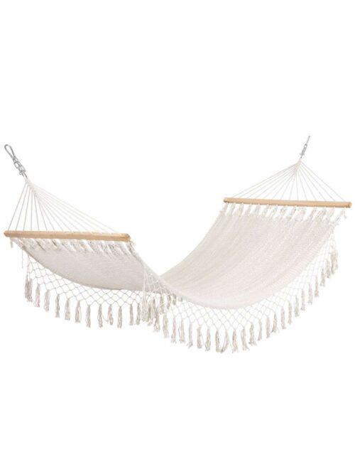 Amaca Millor Rete Bianco 100x200 cm Seduta in Poli-Cotone