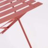 Set 3 Pezzi Bistrot Austin Terracotta 2 Sedie E 1 Tavolo