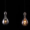 Lampada Da Soffitto Parker Vetro Fumé
