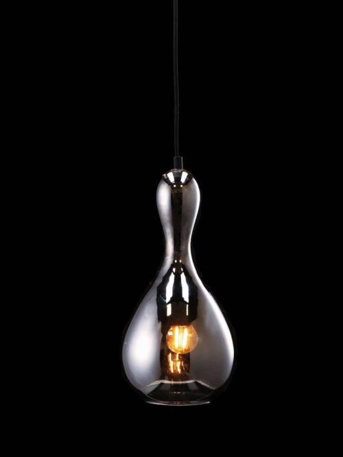 Lampada da Soffitto PARKER Vetro Fumé