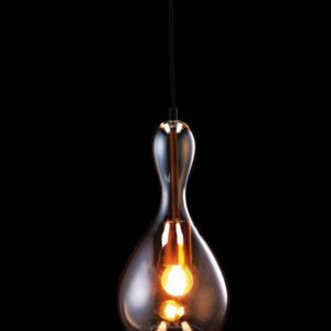 Lampada da Soffitto PARKER Vetro Fumé