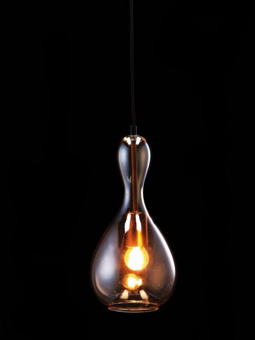 Lampada da Soffitto PARKER Vetro Fumé