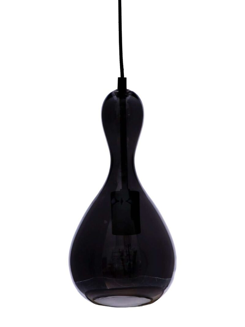 Lampada Da Soffitto Parker Vetro Fumé
