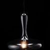 Lampada Da Soffitto Parker Vetro Fumé 33 Cm X 40 Cm