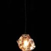 Lampada Da Soffitto Vetro Fumé 17X19X20