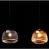 Lampada Da Soffitto Vetro Fumé 26X23