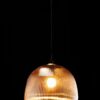 Lampada Da Soffitto Vetro Fumé 26X23