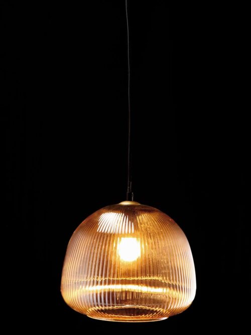 Lampada da Soffitto Vetro Fumé 26x23