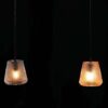 Lampada Da Soffitto Edan Vetro Fumé 14X16
