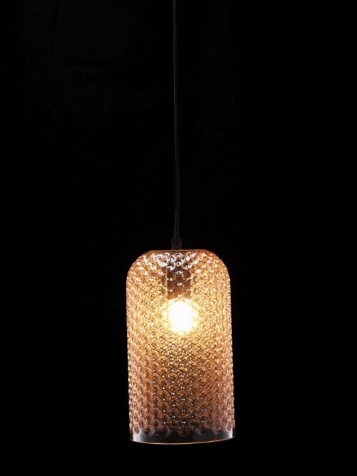Lampada da Soffitto EDAN Vetro Fumé 14x25
