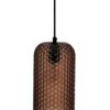 Lampada Da Soffitto Edan Vetro Fumé 14X25