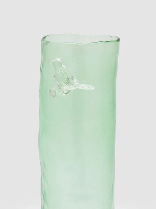 Vaso Trespolo con Uccellino