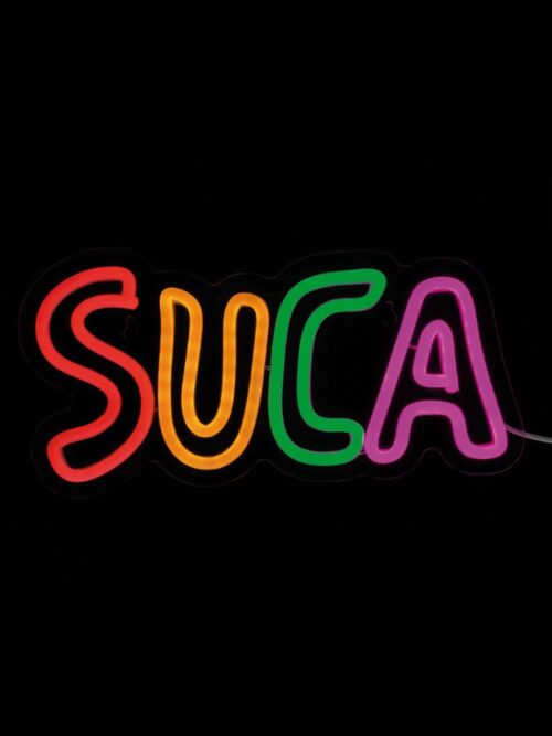 Insegna Luminosa Neon Led SUCA 30x15 cm
