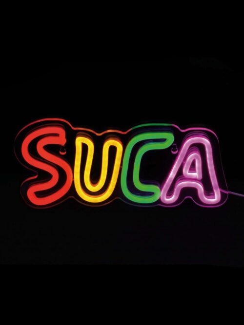 Insegna Luminosa Neon Led SUCA 30x15 cm
