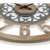 Orologio Da Parete Decorativo Linton In Legno Marrone