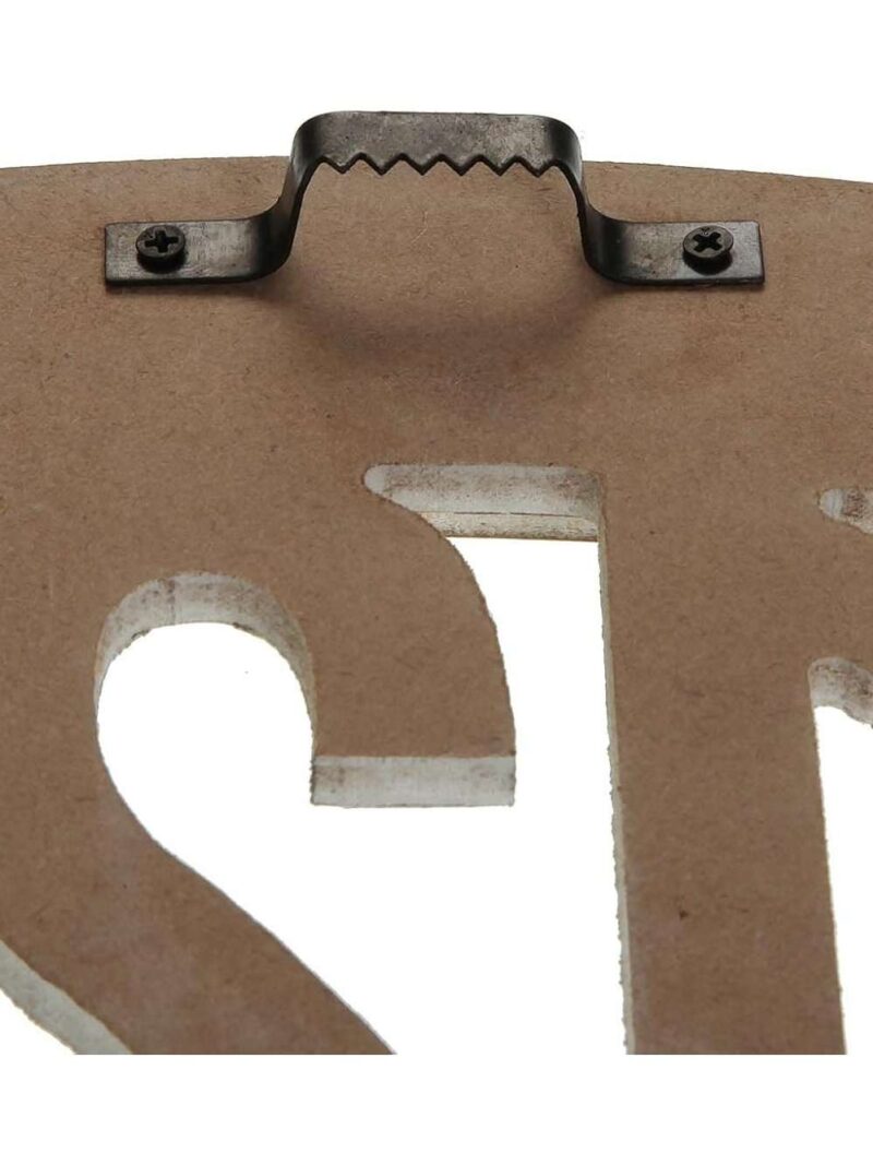 Orologio Da Parete Decorativo Linton In Legno Marrone