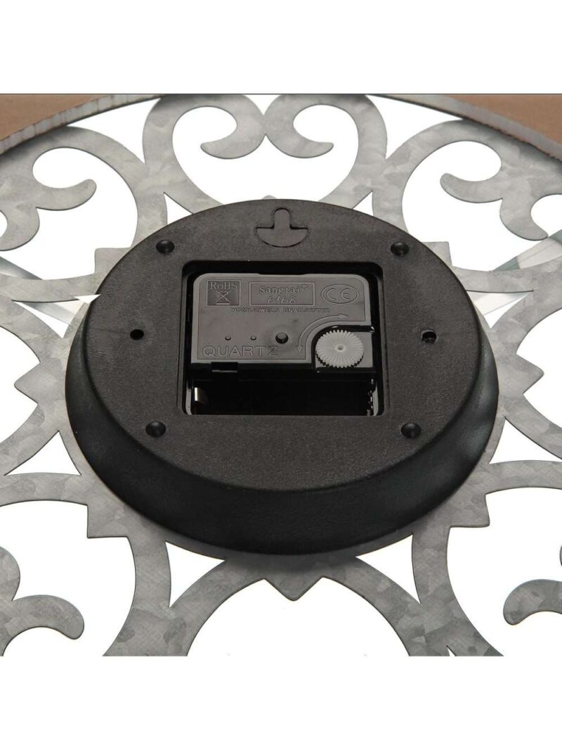 Orologio Da Parete Decorativo Linton In Legno Marrone