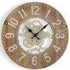 Orologio Da Parete In Metallo E Legno 40 Cm