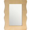 Specchio Da Parete Sion In Legno Con Foglia D'Oro