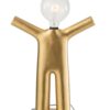 Lampada Maurice In Resina Oro H 45 Cm