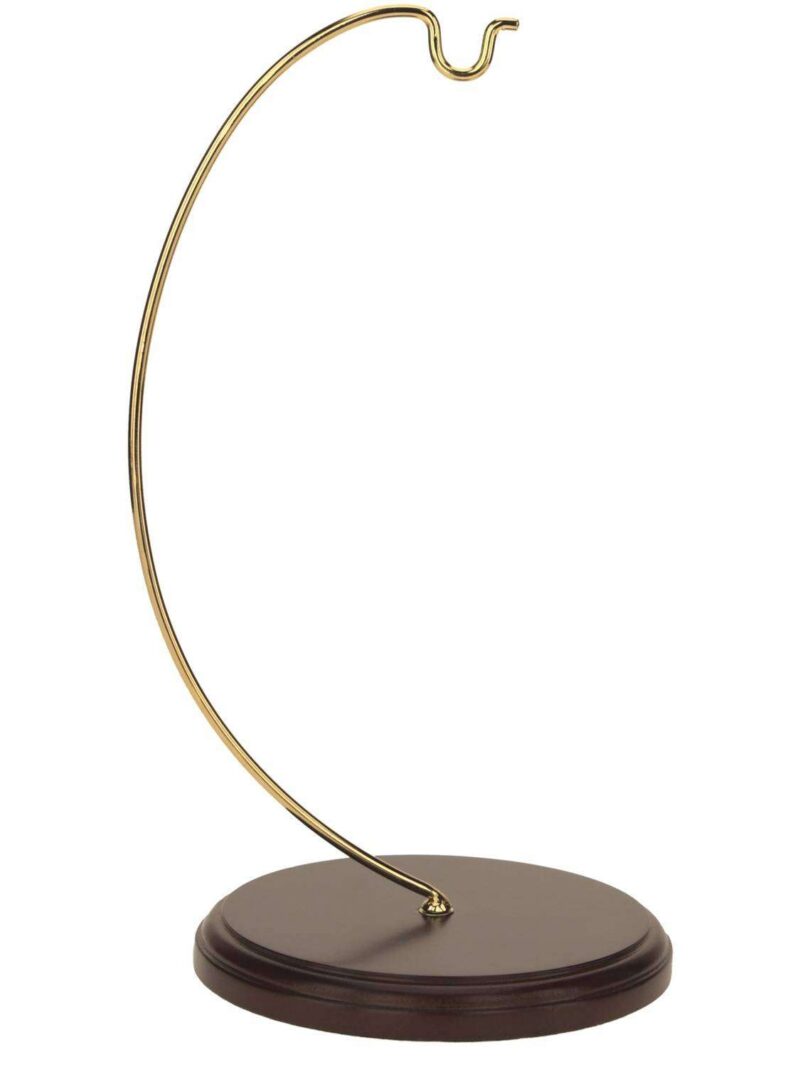 Stand In Metallo E Base In Legno Per Esposizione