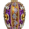 Ornamento Uovo Fabergé Jewel 19 cm Mark Roberts