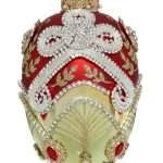 Ornamento Uovo Fabergé Jewel 19 cm Mark Roberts