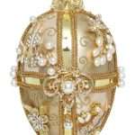 Ornamento Uovo Fabergé Jewel 19 cm Mark Roberts