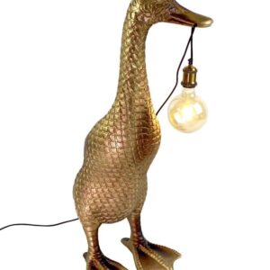 Lampada da Terra Ducky in Oro