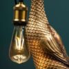 Lampada Da Terra Ducky In Oro