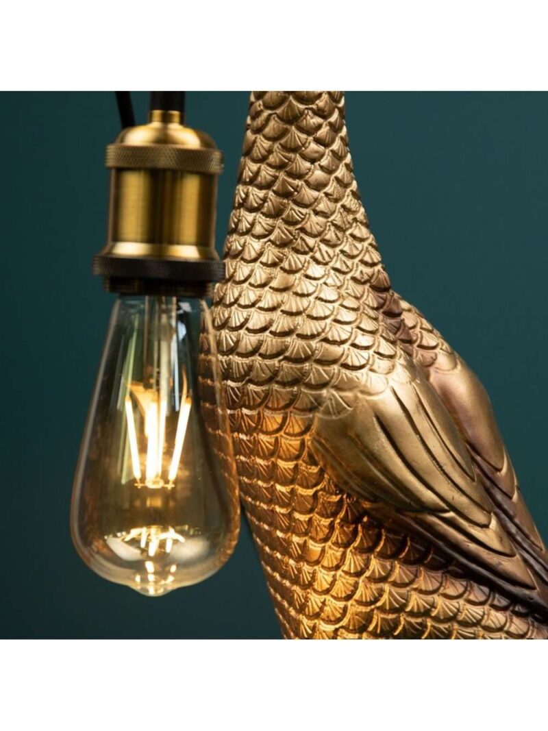 Lampada Da Terra Ducky In Oro
