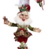 Elfo Cookies and Milk Piccolo 28 cm Decorazione di Lusso Mark Roberts