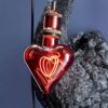 Lampadina Led A Cuore Rossa Effetto Vintage