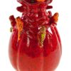Vaso Birdy Rosso in Ceramica Design Moderno