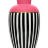 Vaso Anfora Porcellana Vogue Rosa