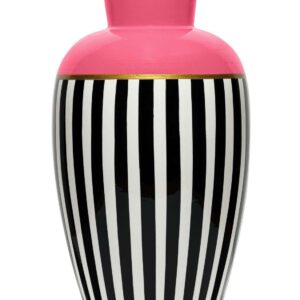 Vaso Anfora Porcellana Vogue Rosa