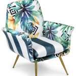 Poltrona Living Eva Palme 73x81x87 cm