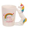 Tazza Con Manico A Forma Di Unicorno Never Stop Dreaming