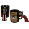 Tazza Con Manico A Pistola Design Manifesto Wanted 400 Ml