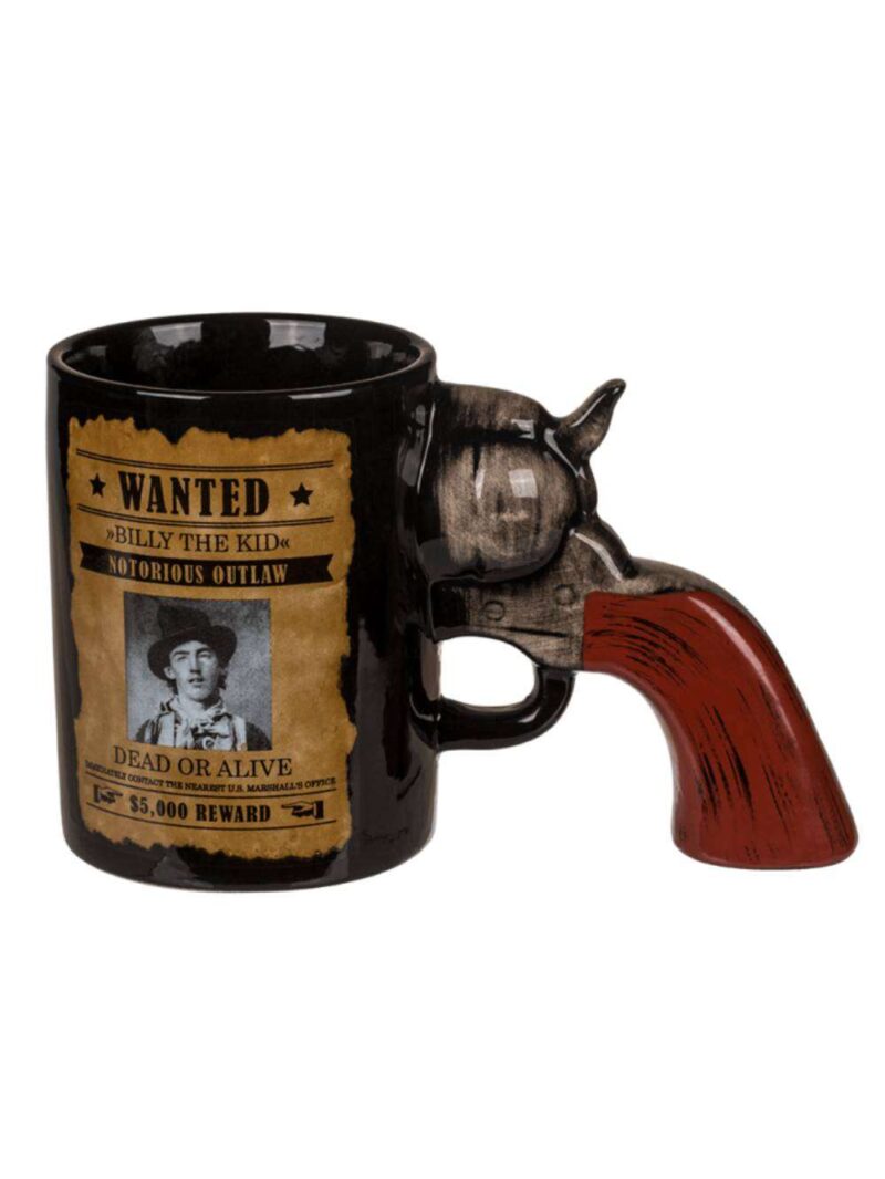 Tazza Con Manico A Pistola Design Manifesto Wanted 400 Ml