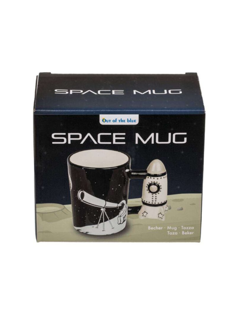 Tazza Astronauta Con Manico A Forma Di Razzo
